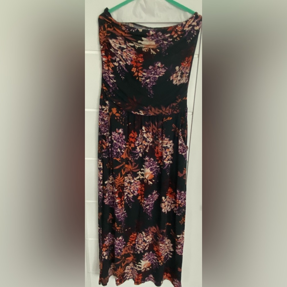 Flower bandeau dress, sz L